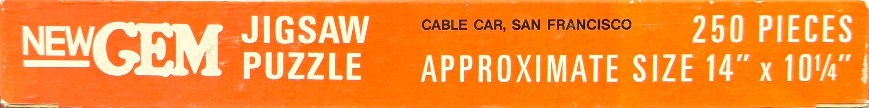 Cable Car, San Francisco
