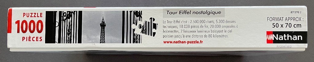 Tour Eiffel nostalgique