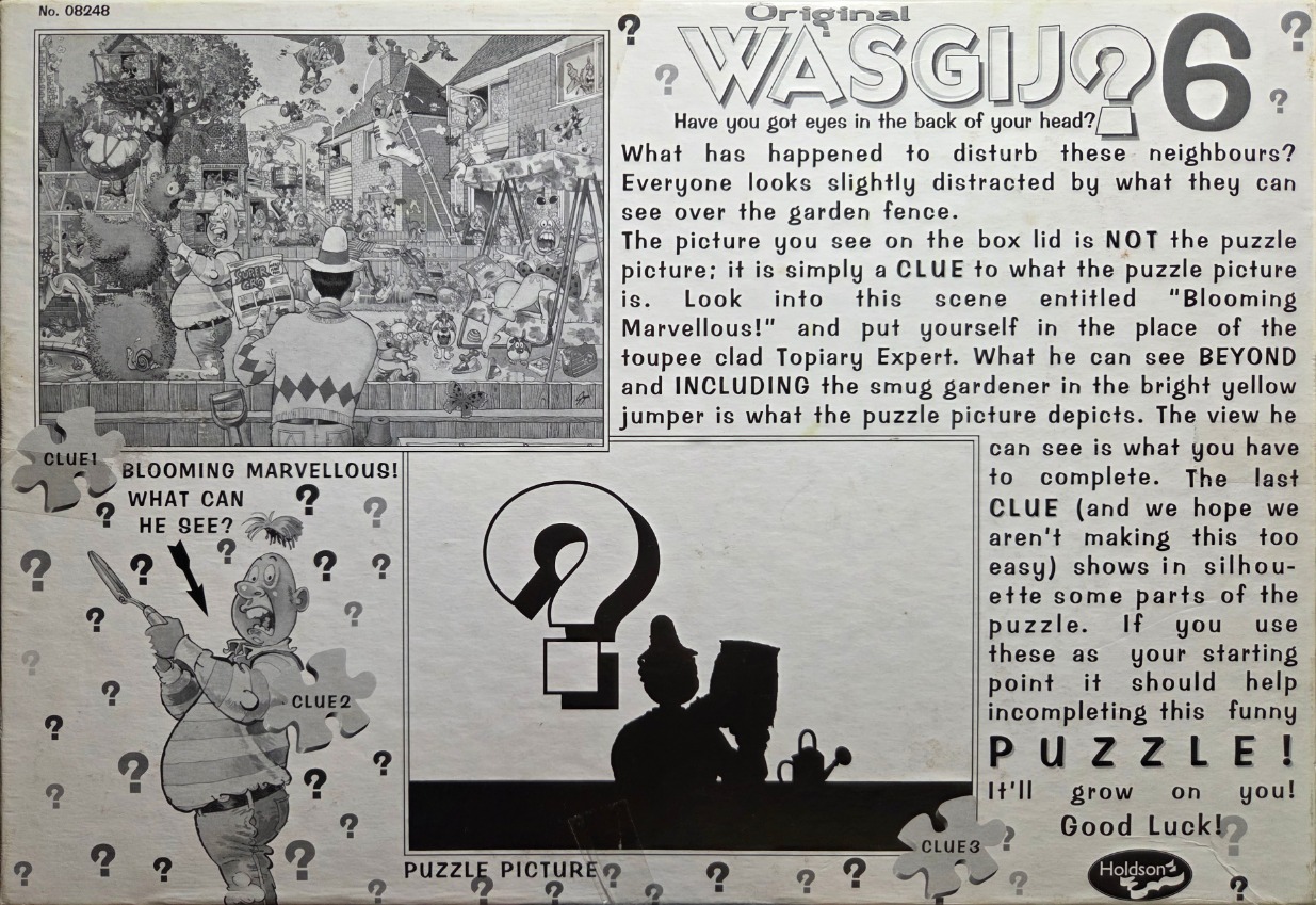 Wasgij Original #6 Blooming Marvellous!
