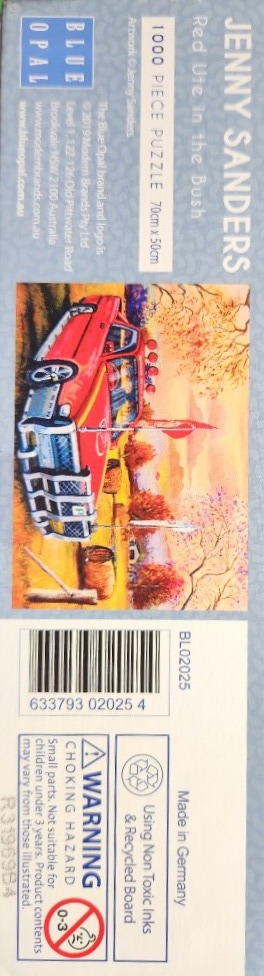 Red Ute in the Bush