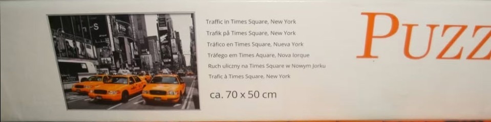 Traffic in Times Square