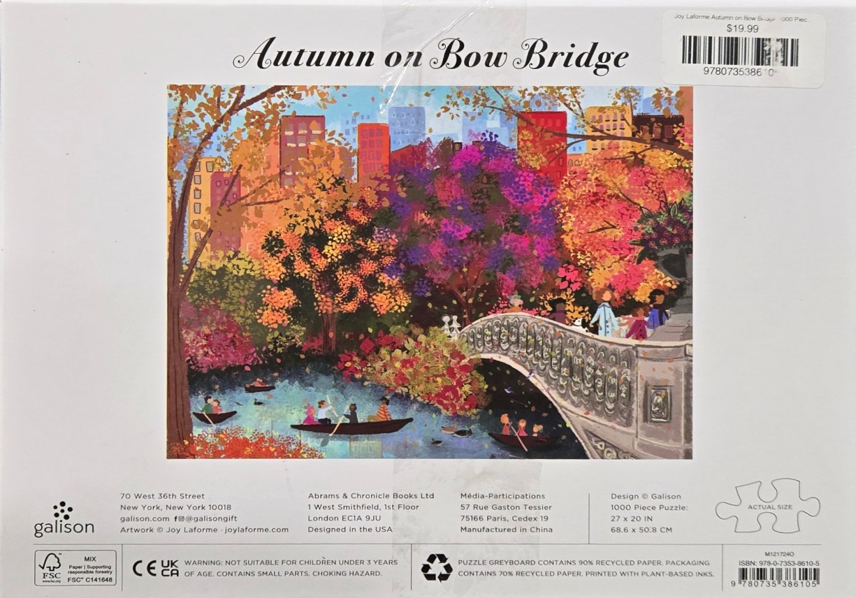 Autumn on Bow Bridge