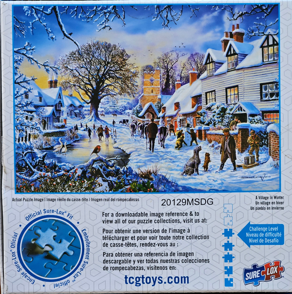 A Village in Winter