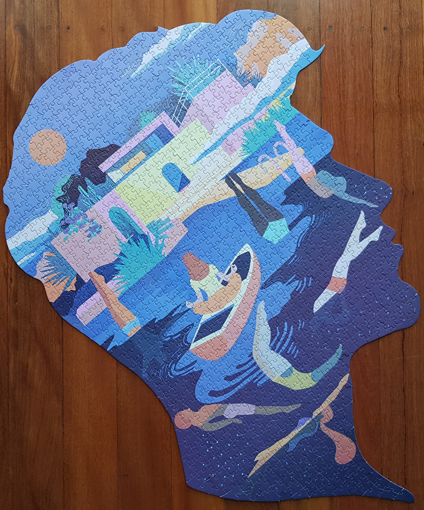 A whimsical illustration of a person