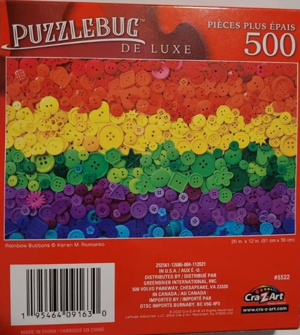 Rainbow Buttons