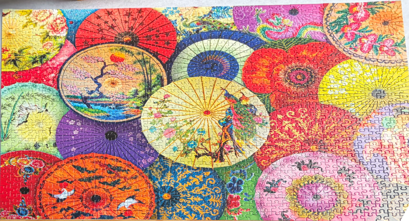 Asian Oil-Paper Umbrellas