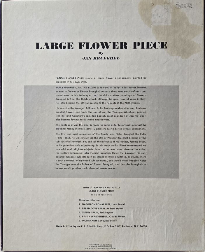 Large Flower Piece