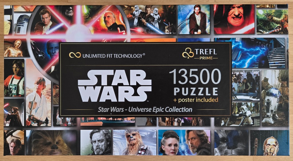 Collage of Star Wars characters and scenes in a grid layout.