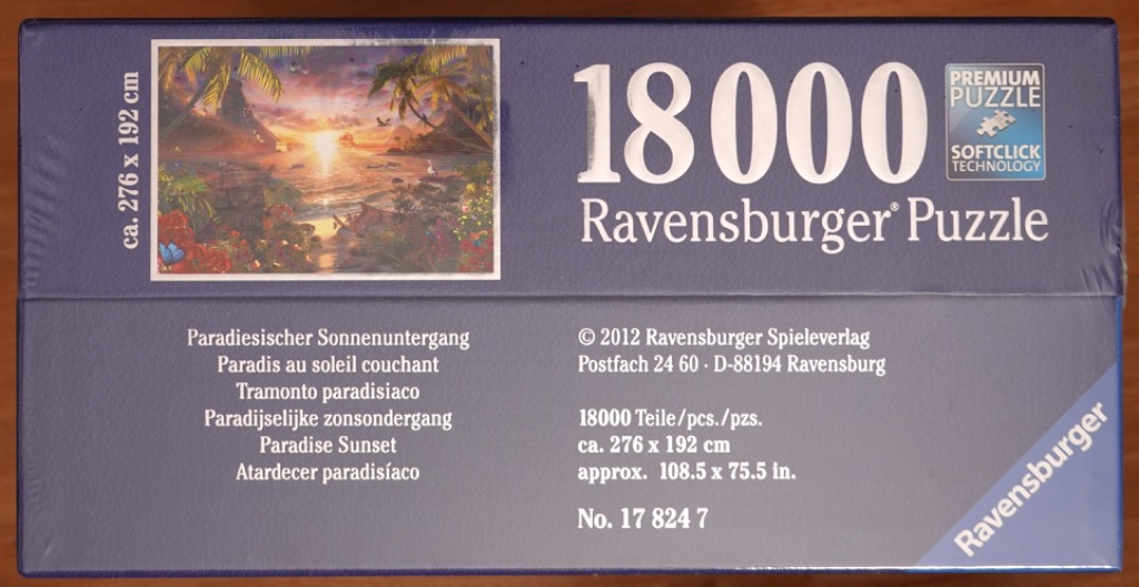 Paradiesischer Sonnenuntergang