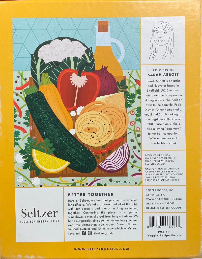 Veggie Recipe Puzzle