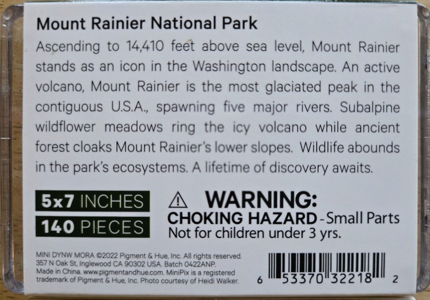 Mount Rainier National Park