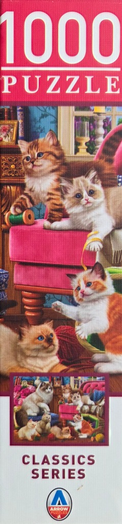 Kittens Playing with Yarn