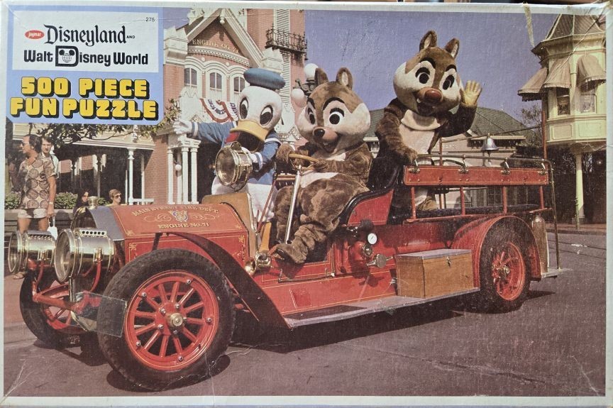Donald Duck and Chip 