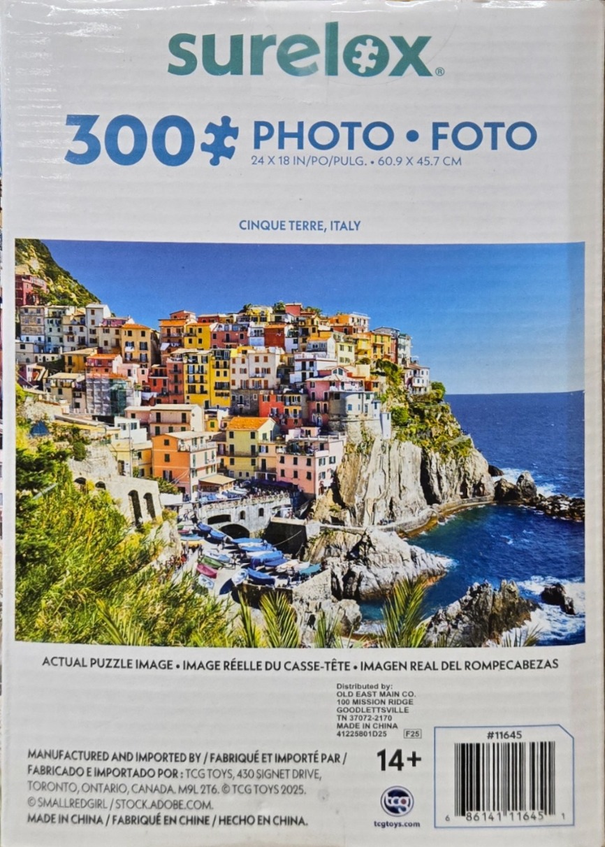 Cinque Terre, Italy, Sure-Lox 300 pieces