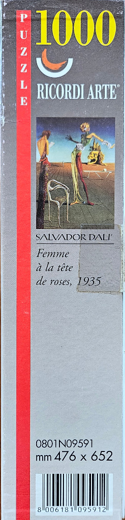 Femme à la tête de roses