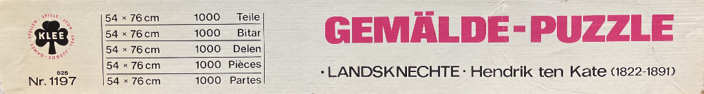 Country Servant (Landsknechte)