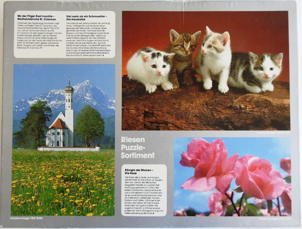 Riesen Puzzle Sortiment