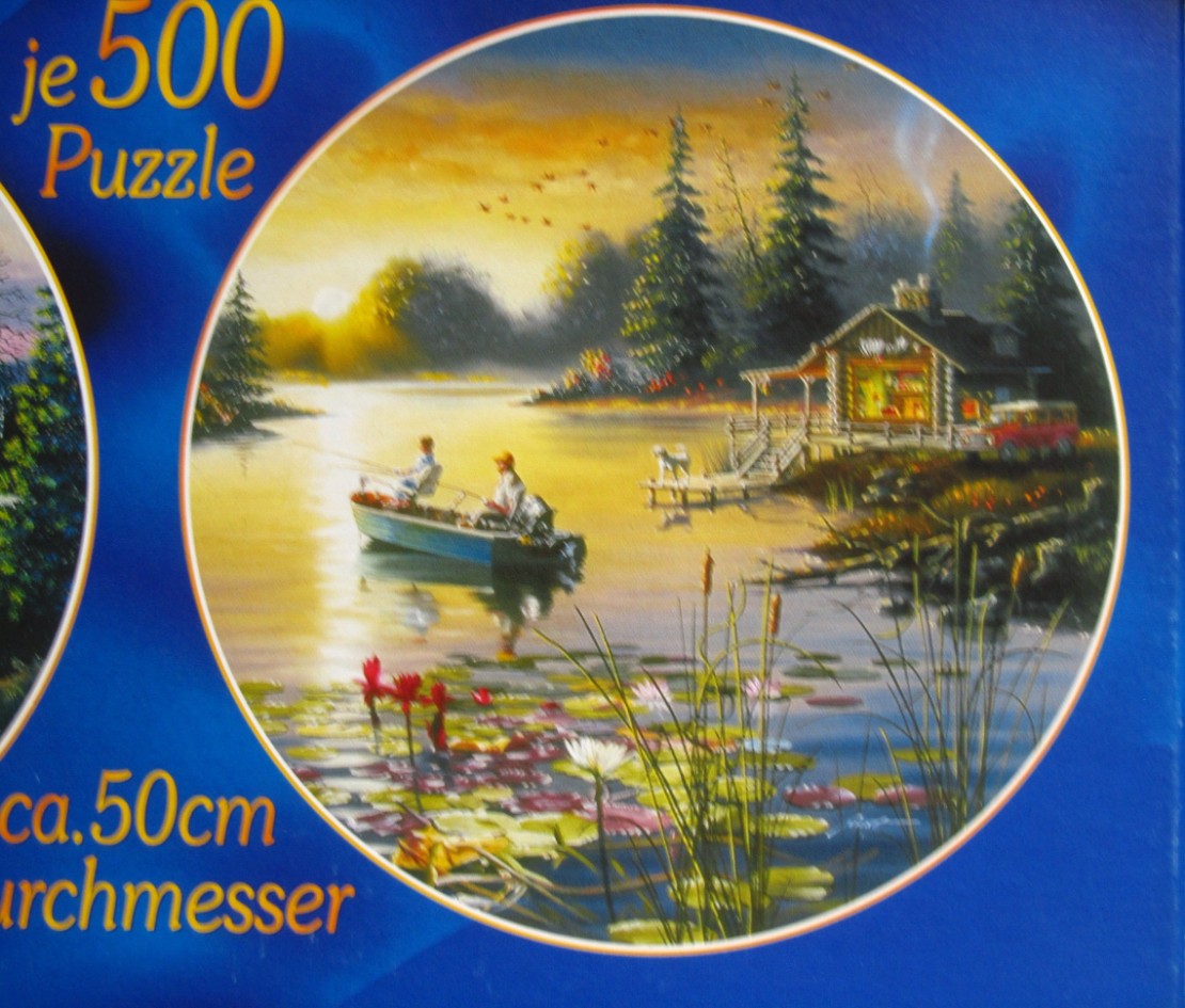 Abenddämmerung Am See