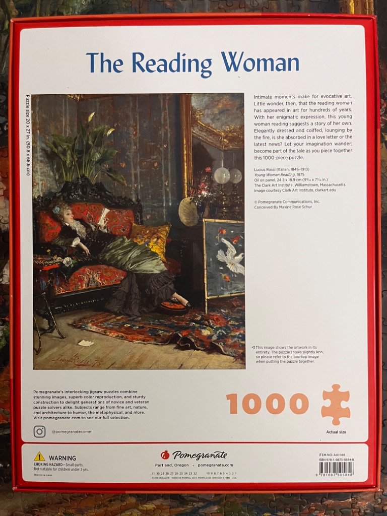 The Reading Woman