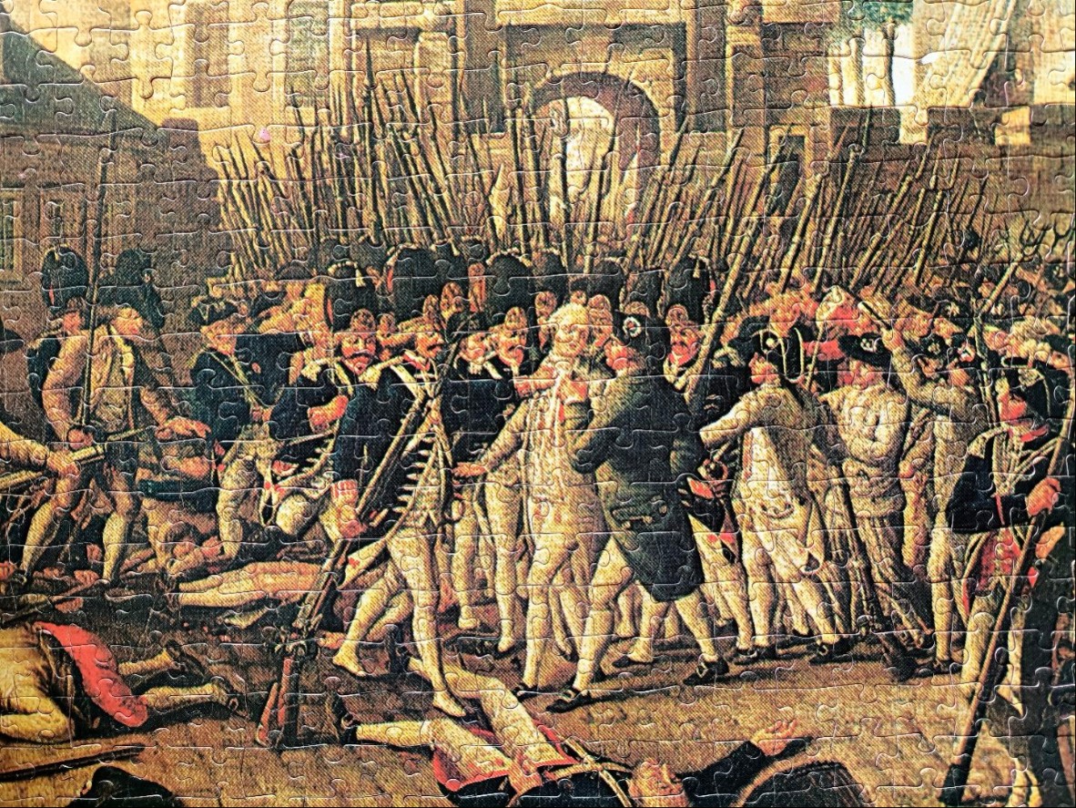 Storming of the Bastille and arrest of the Governor M. de Launay, July 14, 1789