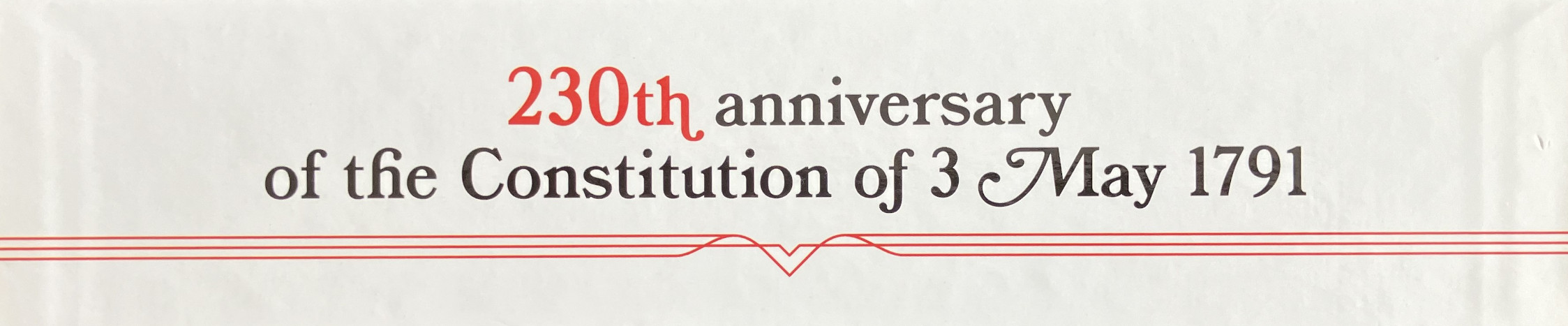 Constitution of 3 May 1791
