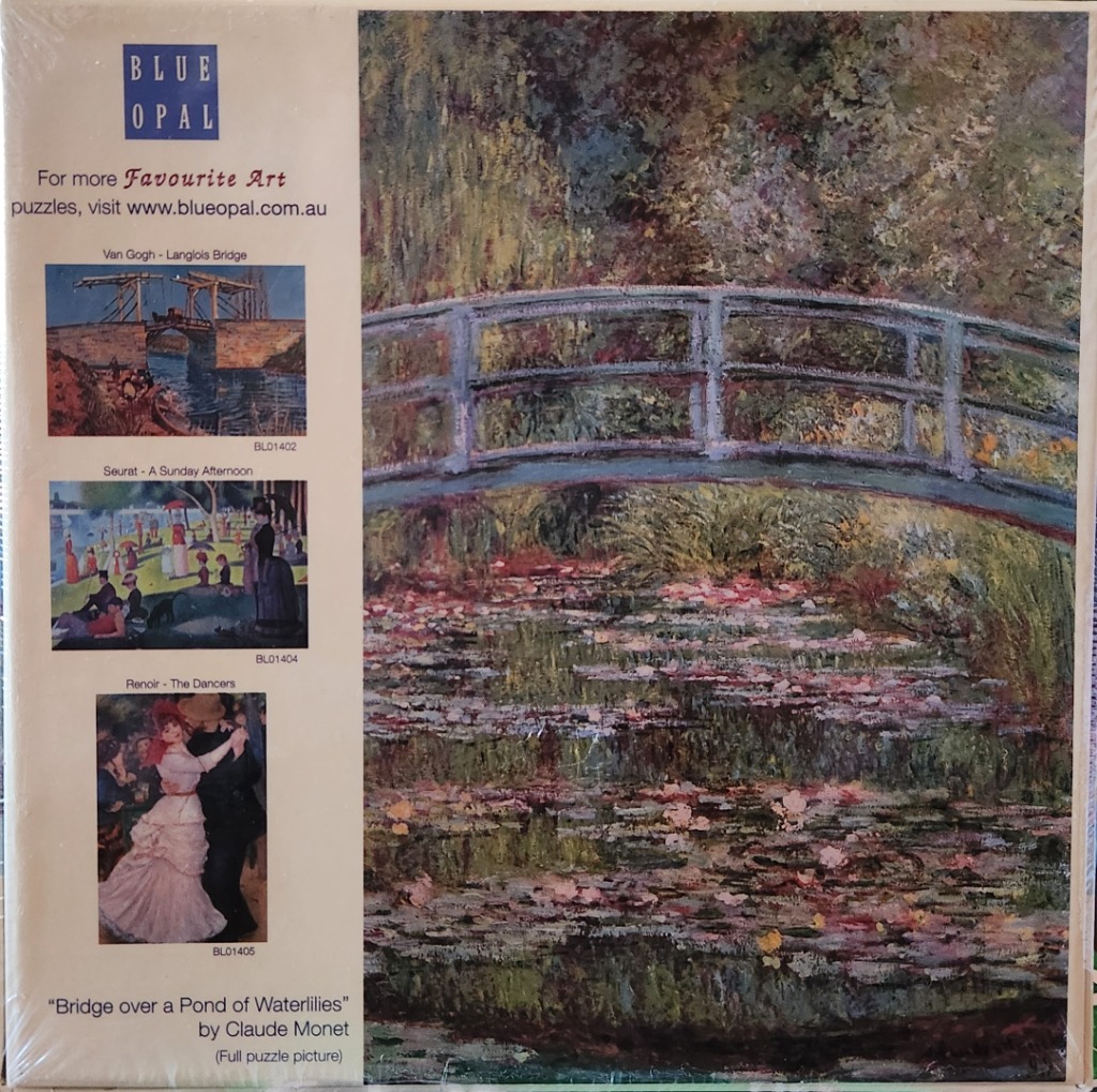 Bridge over a Pond of Waterlilies