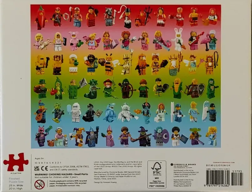 Minifigure Rainbow