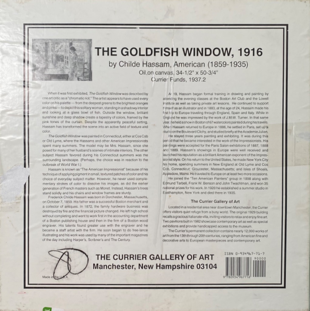 The Goldfish Window