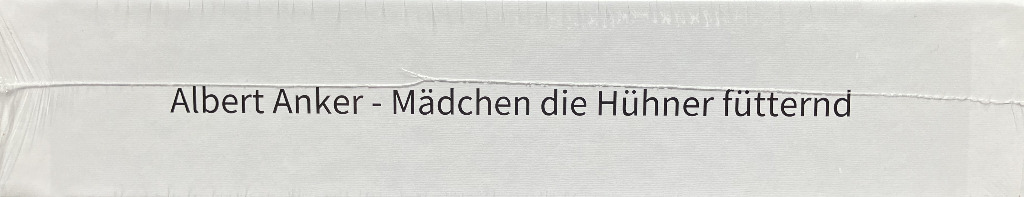 Mädchen die Hühner Fütternd