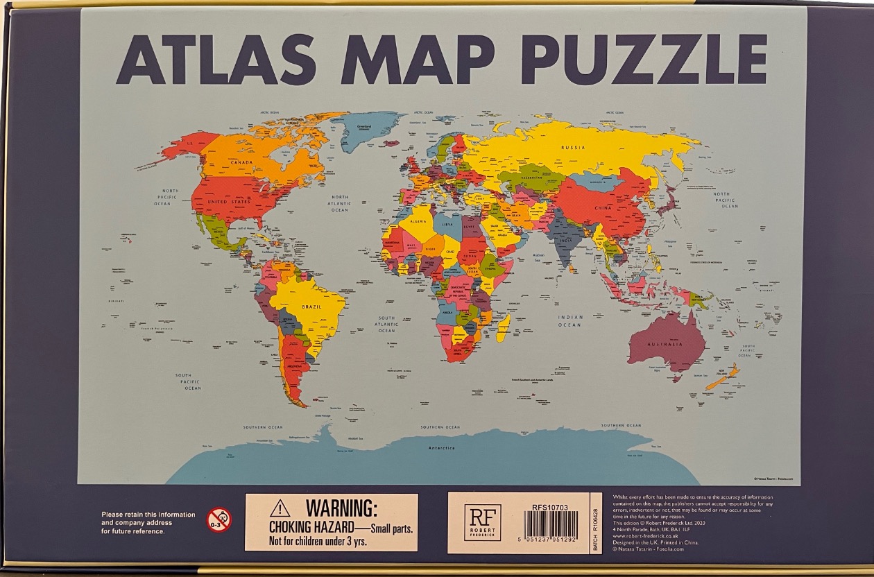 Atlas Map Puzzle
