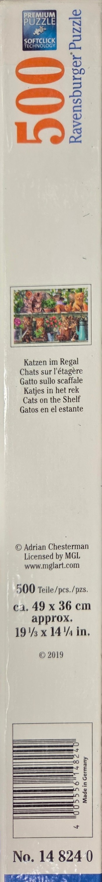 Cats on the shelf