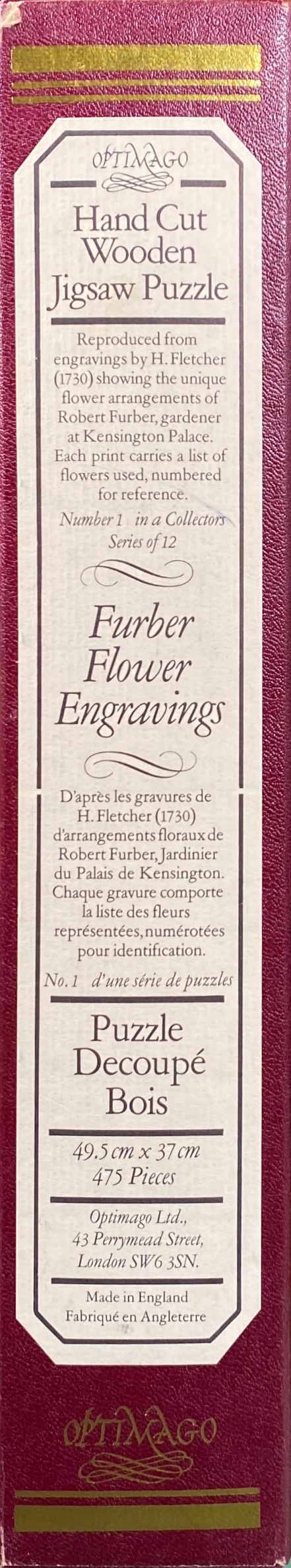 Furber Flower Engravings