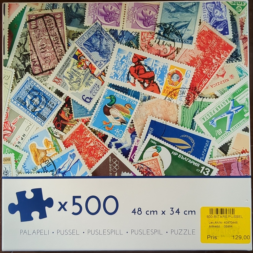 A collage of various international vintage postage stamps featuring diverse illustrations and colors.