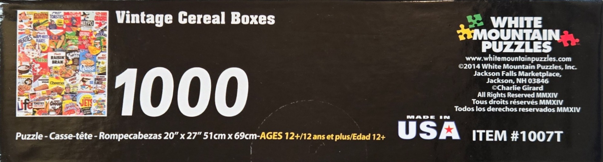 Vintage Cereal Boxes