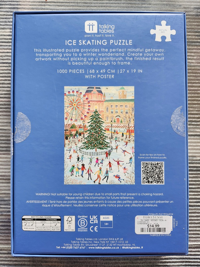 Ice Skating Puzzle