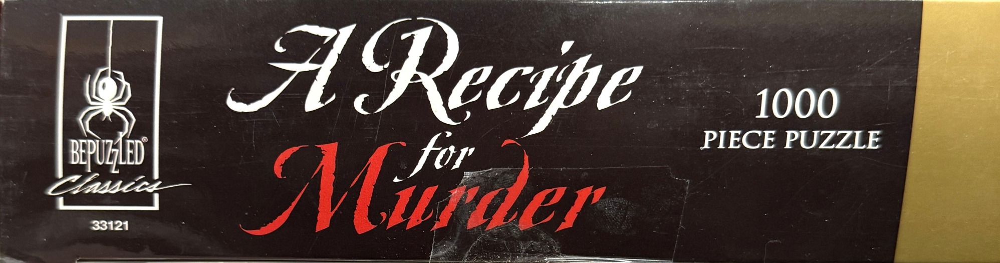 A Recipe for Murder