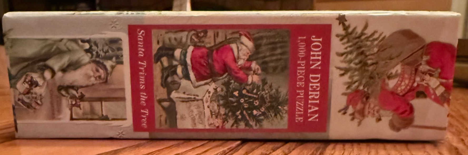 Santa Trims the Tree