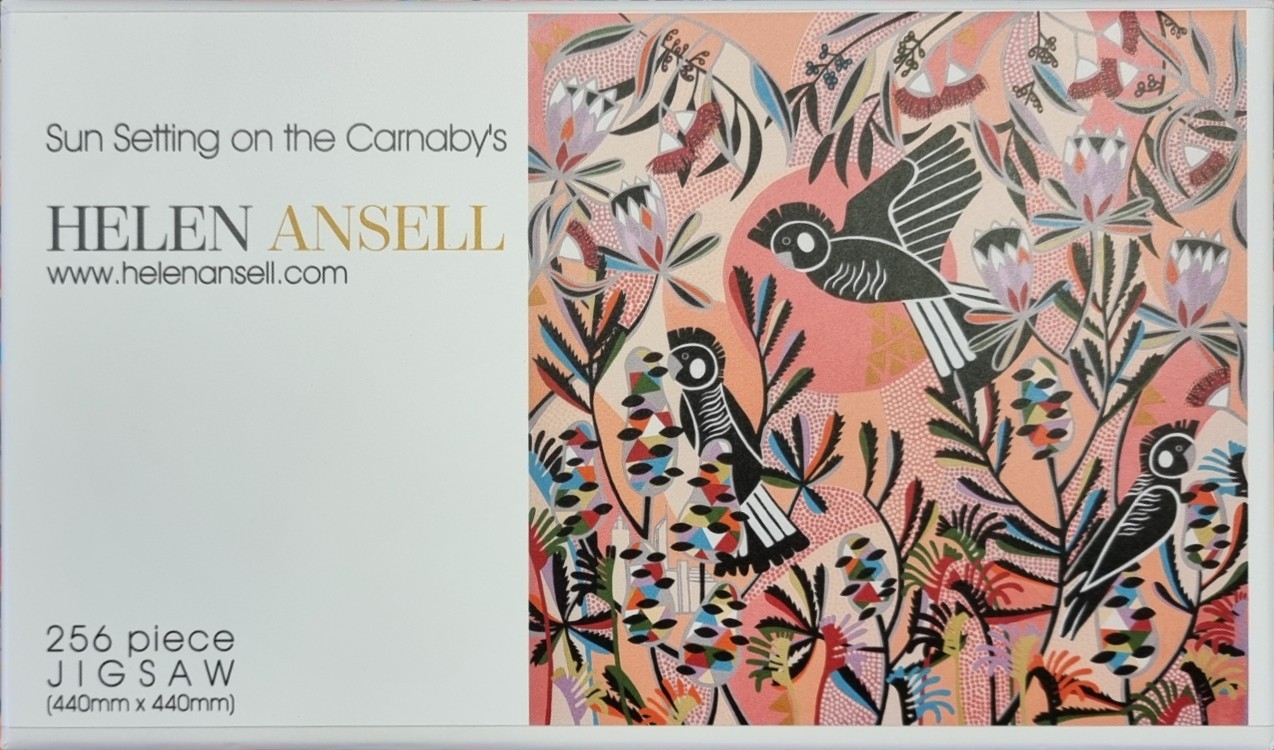 Stylized illustration of black and white Carnaby