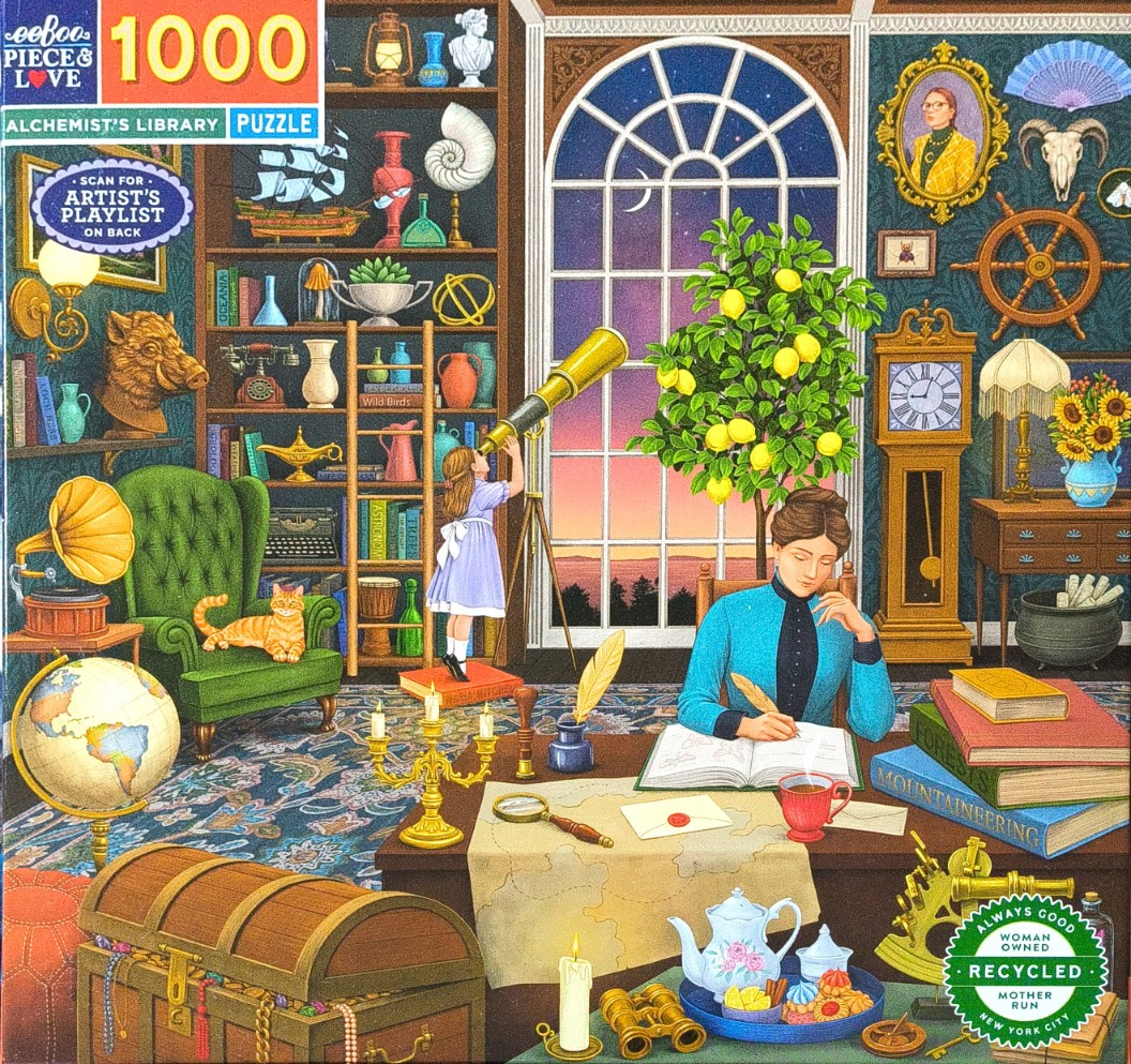 Illustration of an alchemist
