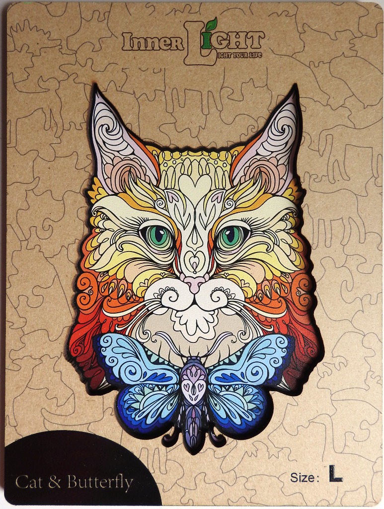 Stylized illustration of a cat