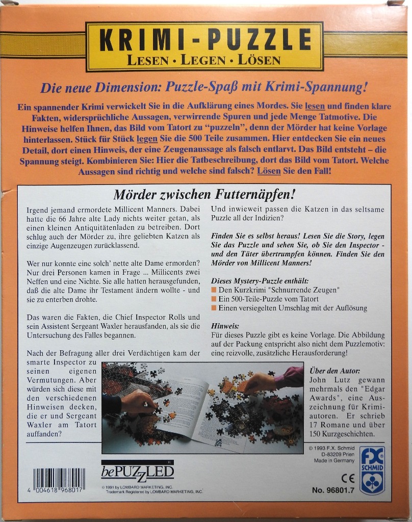 Schnurrende Zeugen