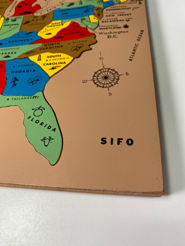 Commercial Map of the United States