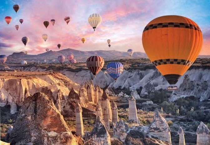 Balloons over Cappadocia