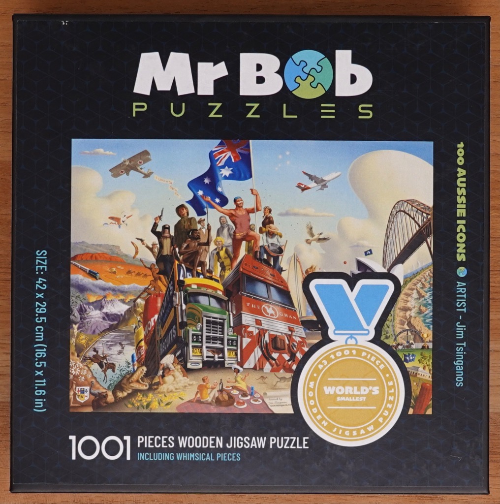 Illustration of an Australian montage featuring iconic landmarks, vehicles, and cultural symbols.