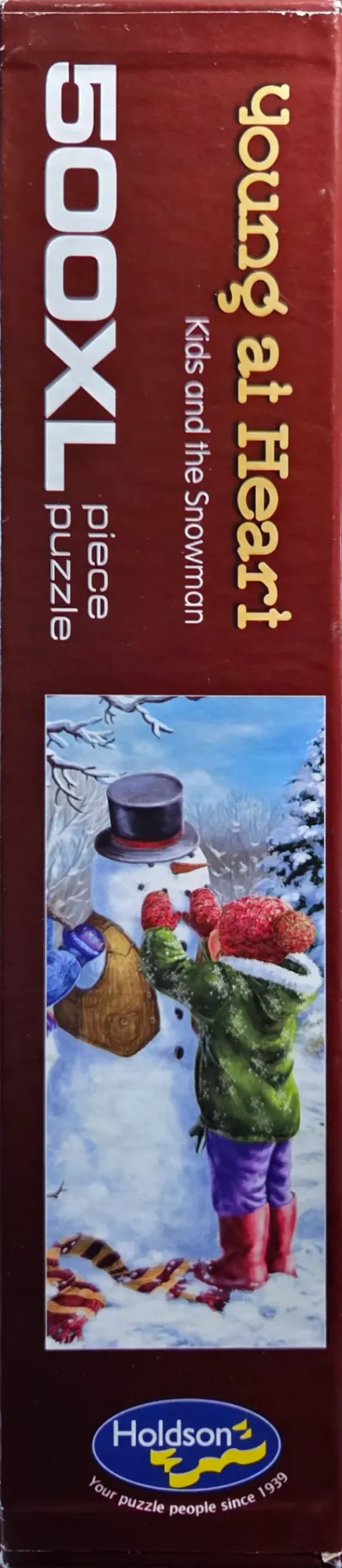 Kids and the Snowman