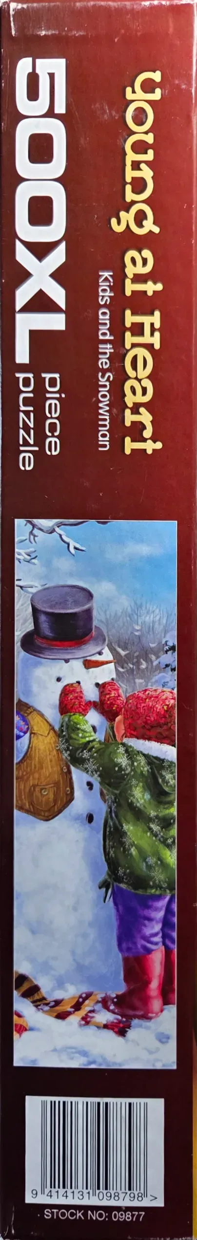Kids and the Snowman