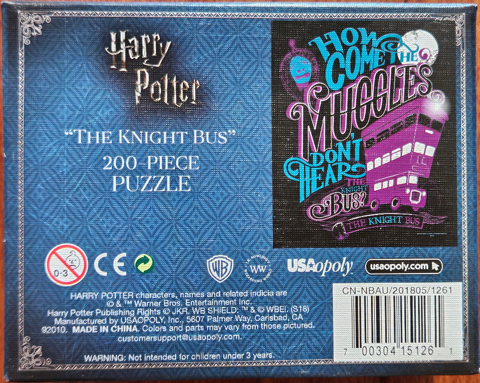 Harry Potter The Knight Bus