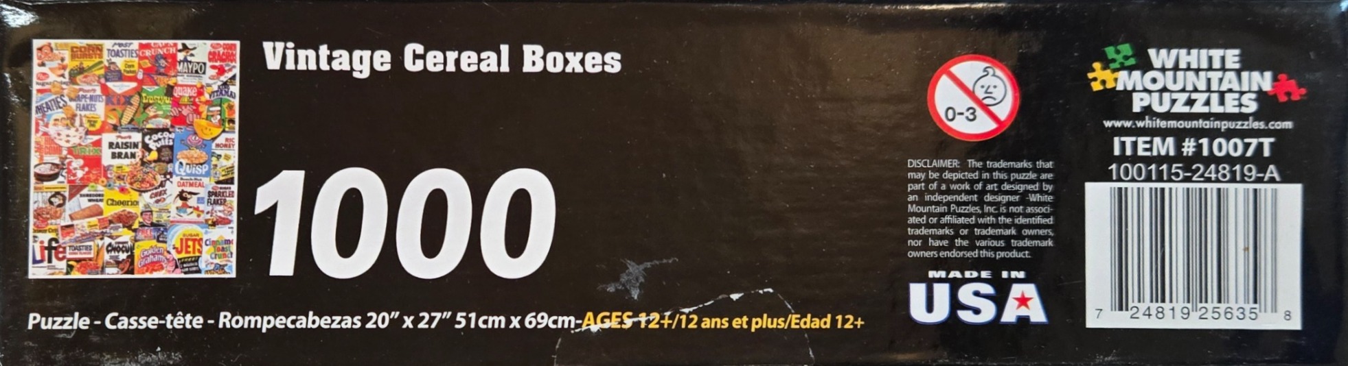 Vintage Cereal Boxes