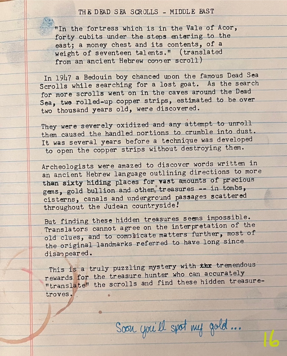 Maclean's $100,000 Treasure Hunt