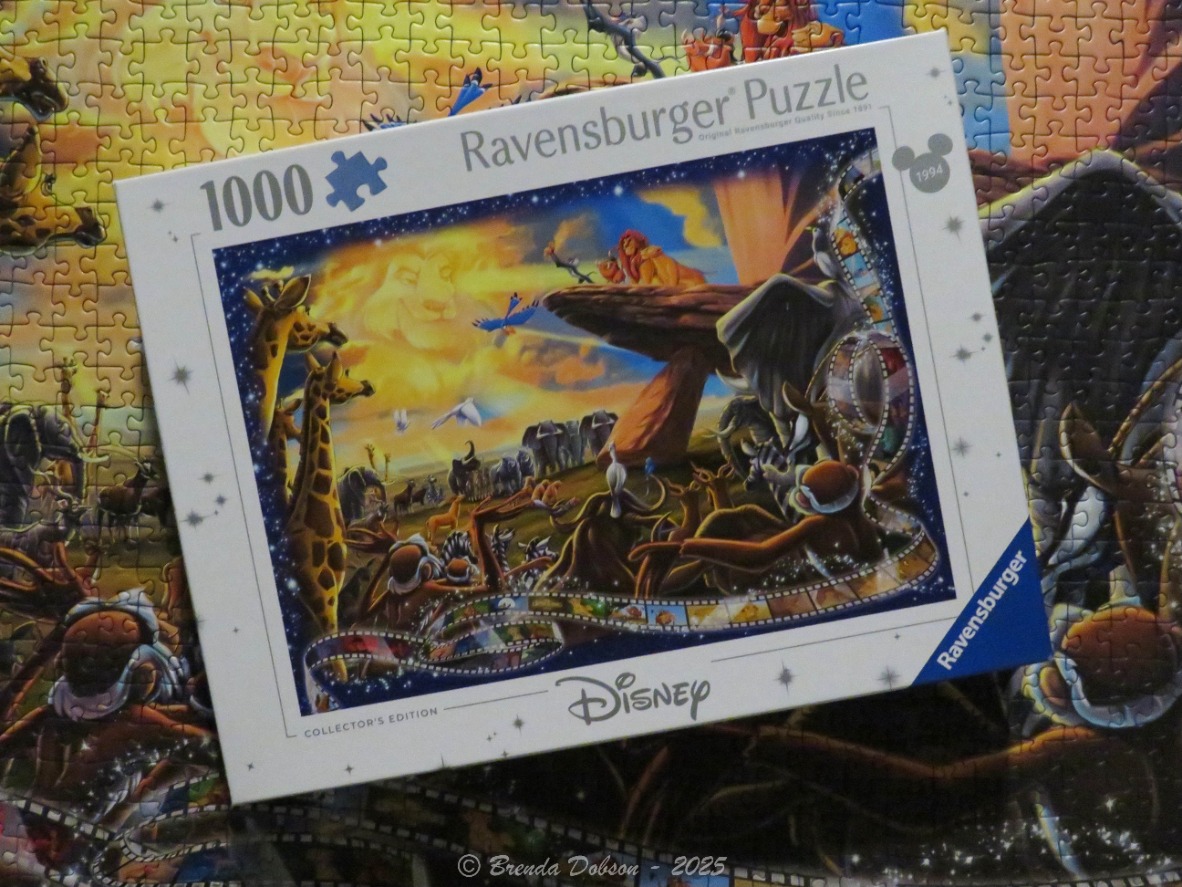 A montage of The Lion King scenes featuring Simba on Pride Rock under a celestial Mufasa apparition.